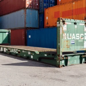 Contenitore a pianale ad altezza maggiorata da 40 piedi usato