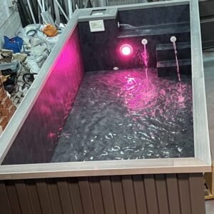 Piscina in container Candybleaz da 4,5 × 2,5 m
