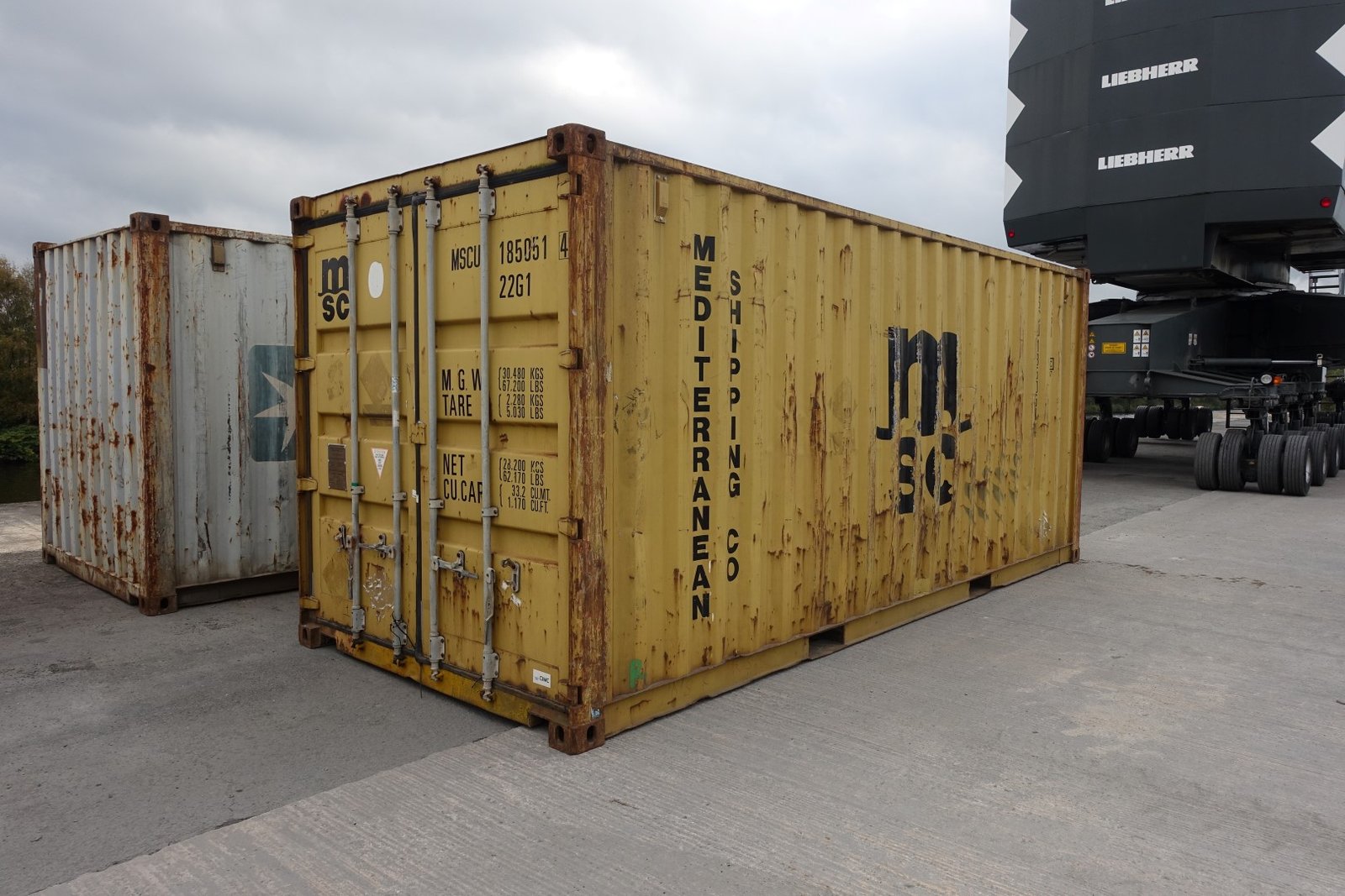 Container da 20 piedi usato
