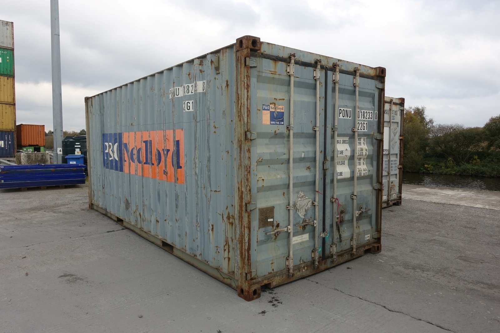 Container da 20 piedi usato
