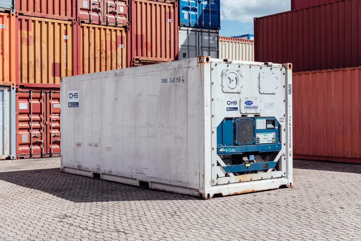 Contenitore refrigerato usato da 20 piedi