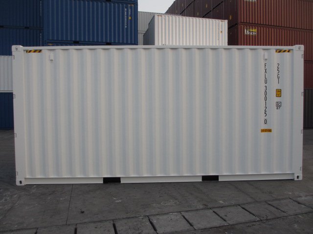 Container nuovo da 20 piedi ad altezza maggiorata con porte su entrambe le estremità