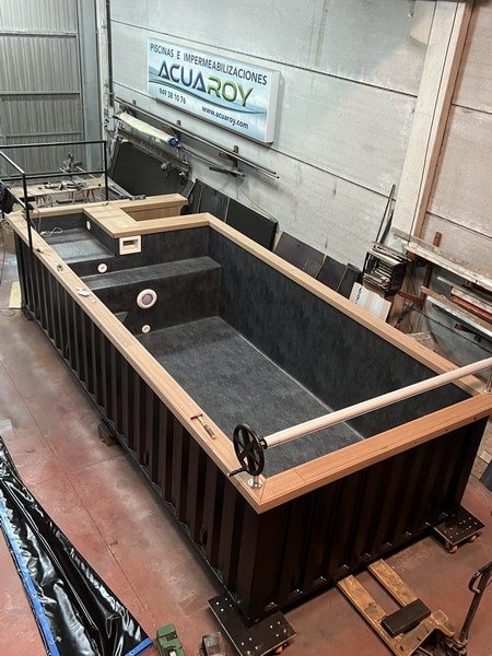 Piscina in container Rostande 6 m x 2,5 m
