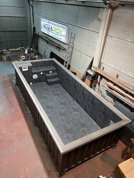 Piscina in container Candybleaz da 4,5 × 2,5 m - immagine 2