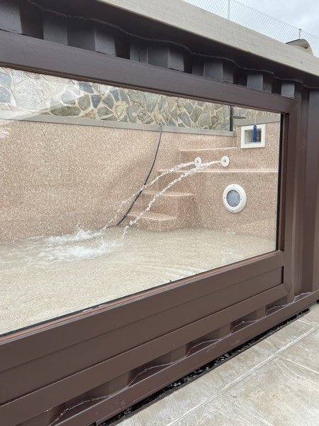 Container da 20 piedi trasformato in piscina - immagine 6