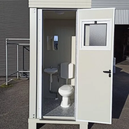 Modulo sanitario S1 nuovo con WC e lavabo - immagine 3
