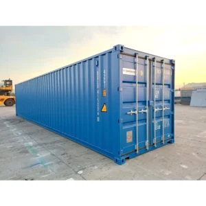 Container marittimo da 40 piedi ad altezza maggiorata blu