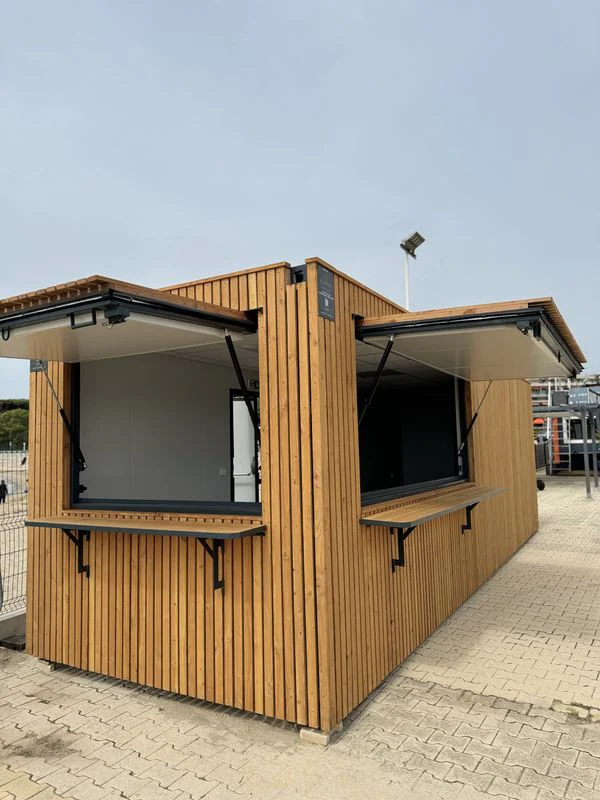 Container per chiosco, punto ristoro, ufficio e locale all'aperto - immagine 2