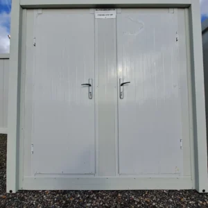 Modulo sanitario con WC, lavabo e doccia