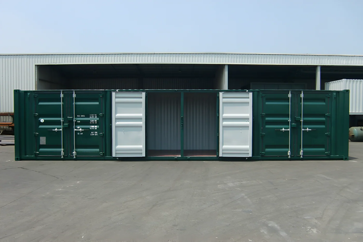Contenitore da stoccaggio da 40 piedi con 6 porte - immagine 4