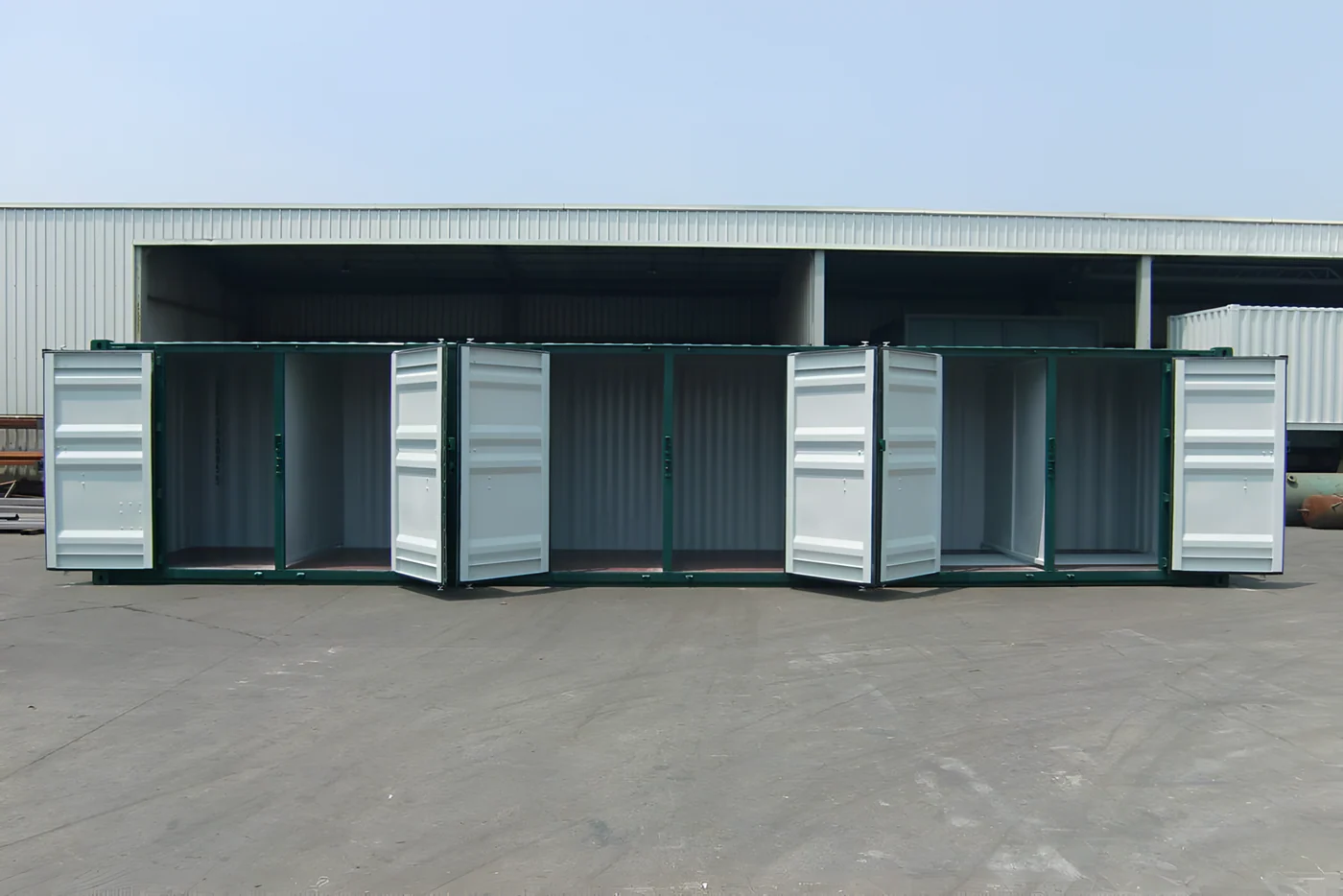 Contenitore da stoccaggio da 40 piedi con 6 porte - immagine 5