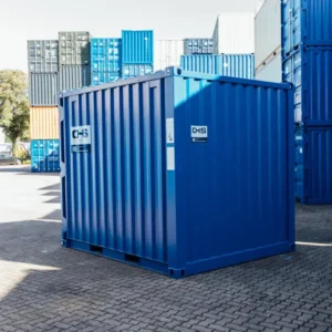 Contenitore blu da 10 piedi nuovo