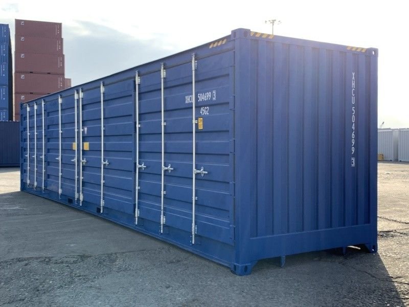 Container marittimo da 40 piedi ad altezza maggiorata con porte laterali - immagine 2