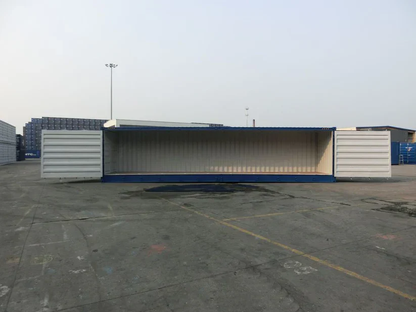 Container marittimo da 40 piedi ad altezza maggiorata con porte laterali - immagine 3