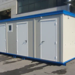 Container con docce – 6,00 × 2,40 m