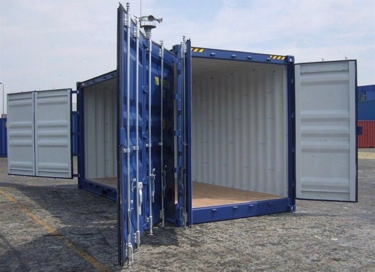 Contenitore marittimo da 20 piedi con doppia porta - immagine 2