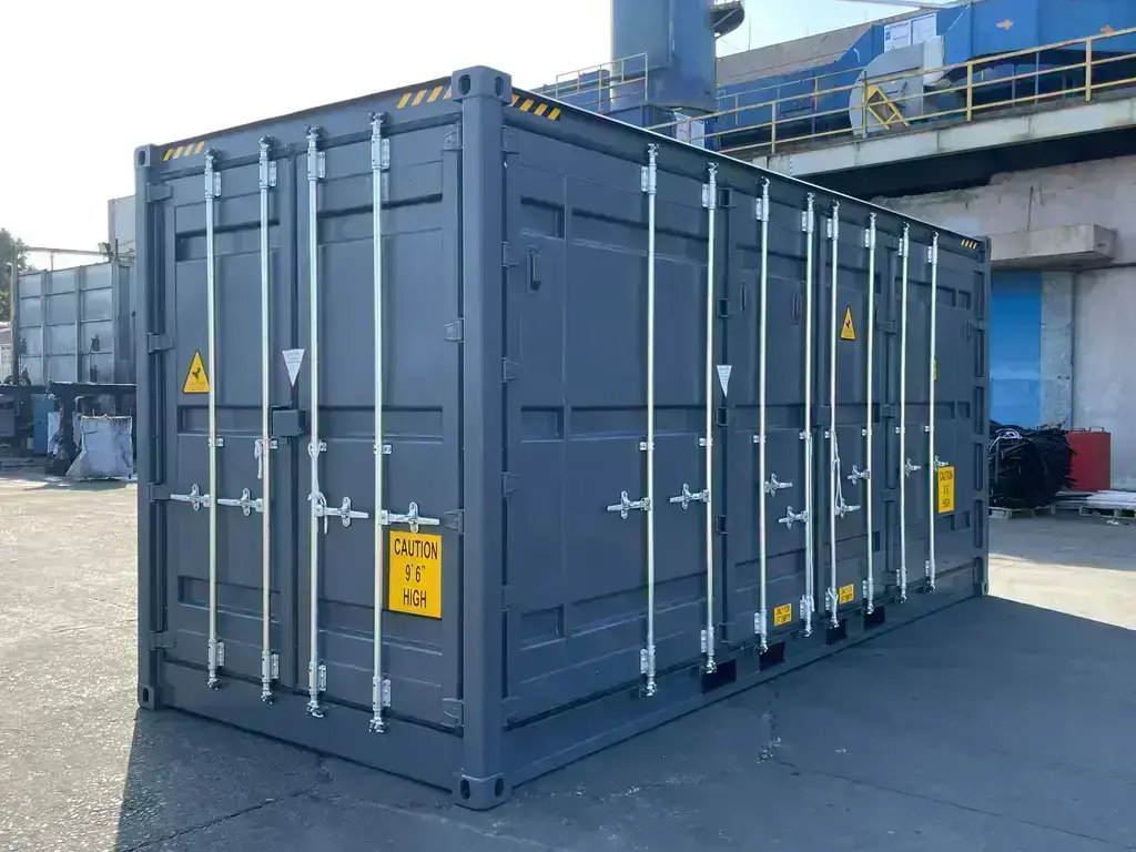 Container nuovo da 20 piedi ad altezza maggiorata con apertura laterale completa - immagine 3