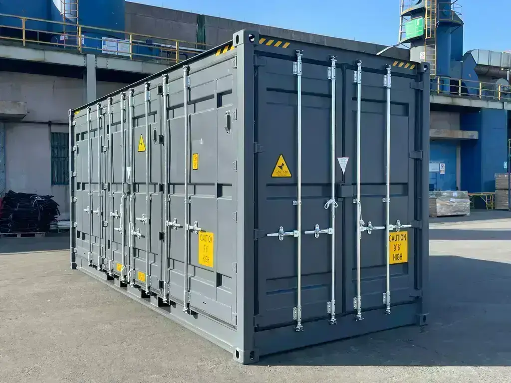 Container nuovo da 20 piedi ad altezza maggiorata con apertura laterale completa - immagine 2