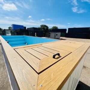 Piscina in contenitore da 20 piedi – Modello 6M Sport & Spa