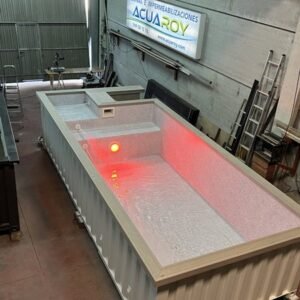 Piscina in container di alta gamma da 6,2 × 2,5 m