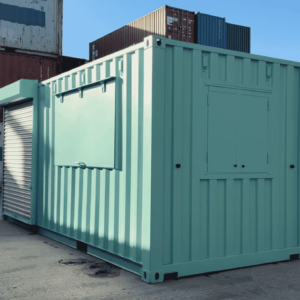 Container trasformato in caffetteria