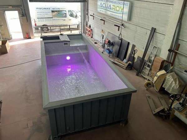 Piscina in container modello Lanzarote - immagine 4